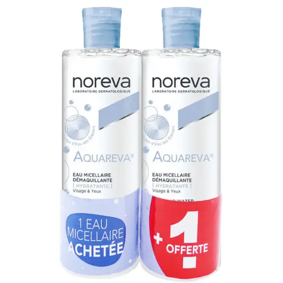 Noreva Aquareva Eau Micellaire Démaquillante 2 x 400 ml