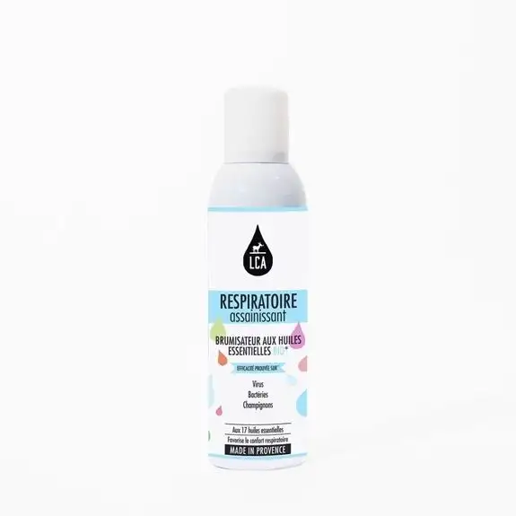 LCA Aroma Brumisateur Respiratoire aux huiles essentielles bio 150ml