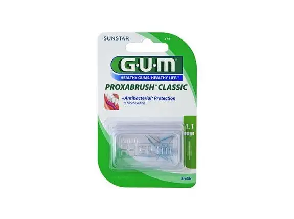 Gum Proxabrush Classic 414 - 1,1mm - 8 brossettes