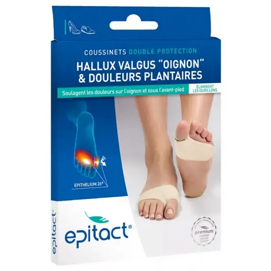 Epitact Coussinets Double Protection 1 Paire taille S