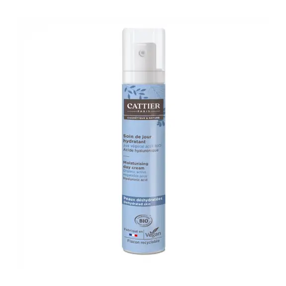 Cattier Soin de jour hydratant peaux déshydratées Bio - 50ml