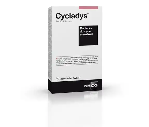 NHCO Cycladys Douleurs Du Cycle Menstruel 45 Comprimés