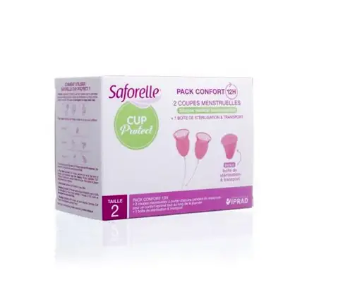 Saforelle Cup Protect 2 coupes mentruelles taille 2