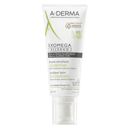 A-Derma Exomega Allergo Baume Emolient anti-grattage 200ml