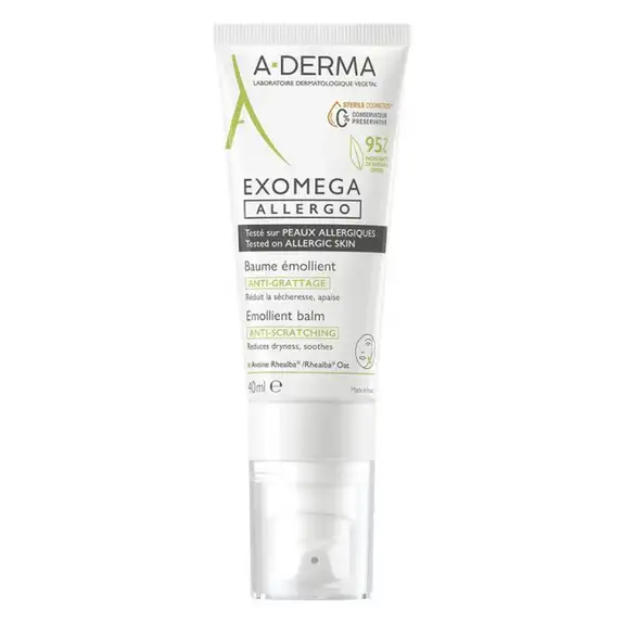 A-Derma Exomega Allergo Baume Emolient anti-grattage 40ml