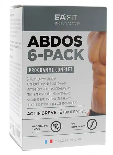 Eafit Abdos 6-Pack 120 Comprimés
