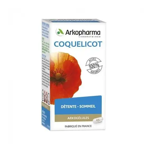 Arkopharma Arkogélules Coquelicot - 45 gélules