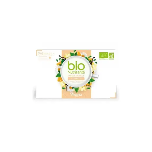 Nutrisanté Vitavéa Infusion Sérénité à la vanille Bio - 20 sachets