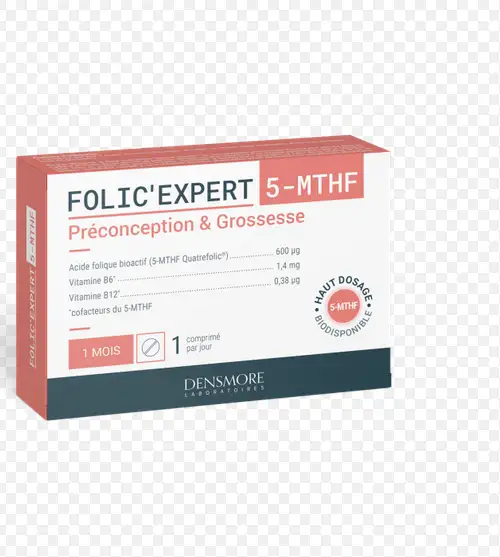 Densmore Folic'Expert 5-MTHF Préconception & Grossesse 90 Comprimés