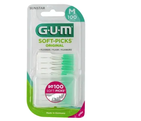 GUM Soft-Picks Original Medium 100 Unités