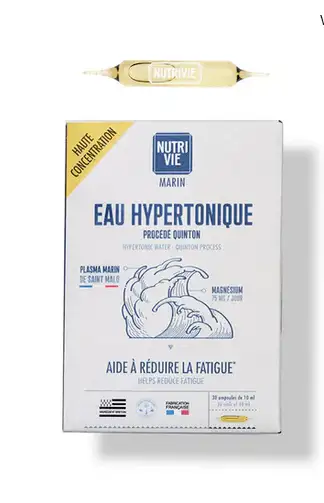 Nutrivie 30 Ampoules Eau Hypertonique
