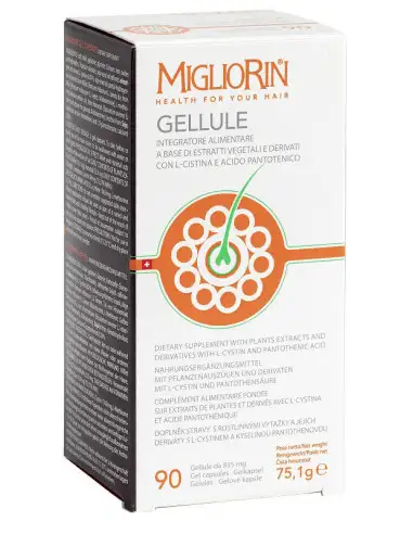 Migliorin cheveux et ongles 90 gélules