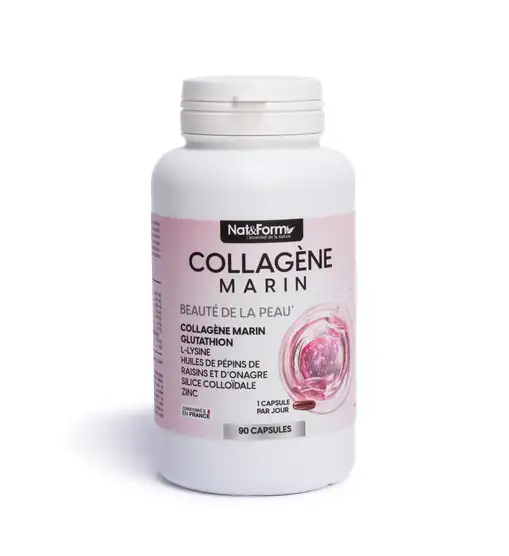 Nat & Form Collagène Marin 90 Capsules