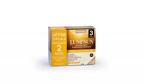 Nat & Form Lumi'Sun Préparateur Solaire 2 X 30 gélules