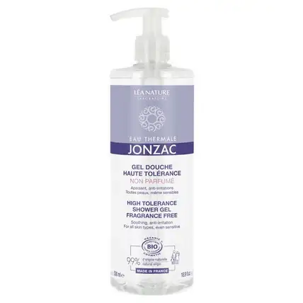 Jonzac Gel Douche Haute Tolérance Non Parfumé 500ml