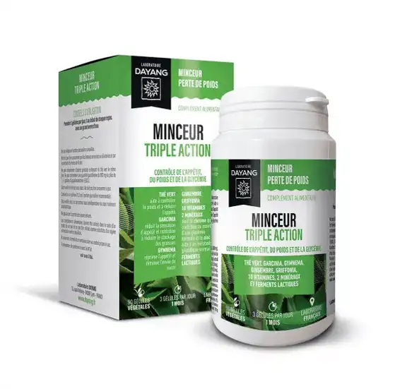 Dayang Minceur triple action 90 gélules végétales