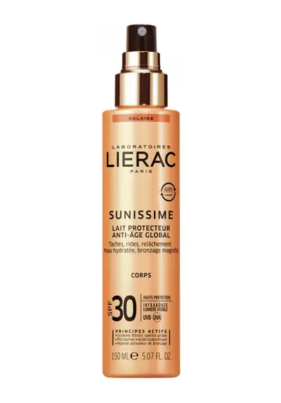 Lierac Sunissime Lait Protecteur Anti-Âge Global SPF30 150ml