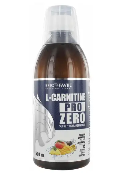 Eric Favre L-Carnitine Pro Zero 500 ml - Saveur : Tropical