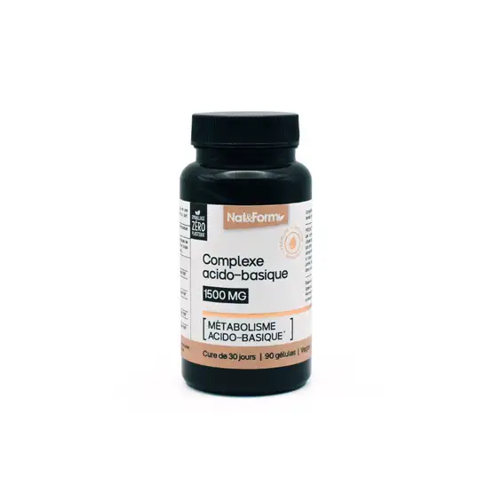 Nat & Form Complexe Acido-Basique 90 Gélules Premium