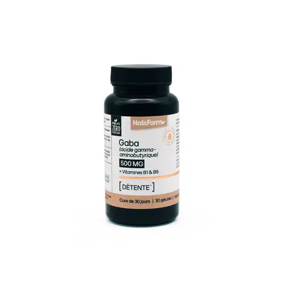 Nat & Form Nutraceutique Gaba 30 Gélules