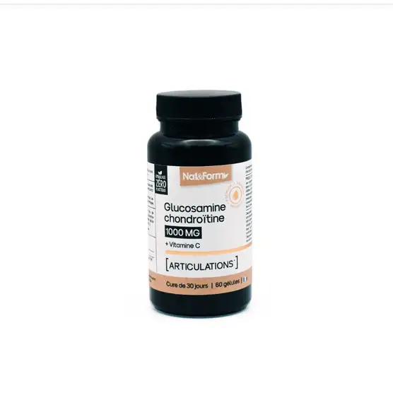 Nat & Form Nutraceutique Glucosamine Chondro 60 Gélules