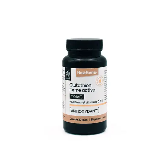 Nat & Form Nutraceutique Glutathion 30 Gélules