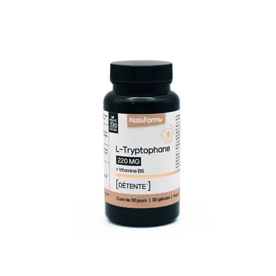 Nat & Form Nutraceutique L-Tryptophane 30 Gélules
