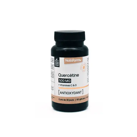 Nat & Form Nutraceutique Quercetine 60 Gélules