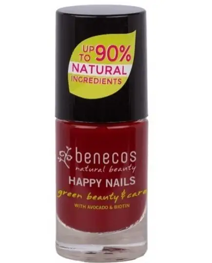 Benecos - Vernis à ongles Cherry Red 5 ml