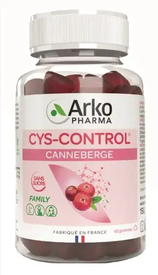 Arkopharma Cys-Control Canneberge 60 Gummies