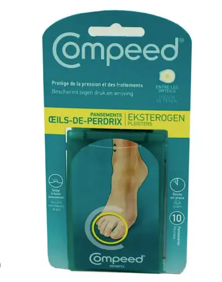 Compeed Oeils de Perdrix 10 Pansements