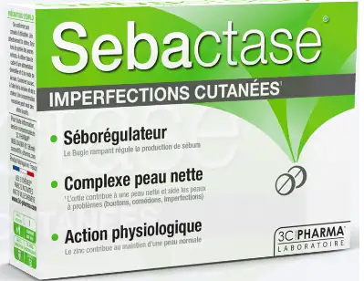 3C Pharma Sebactase 30 Comprimés