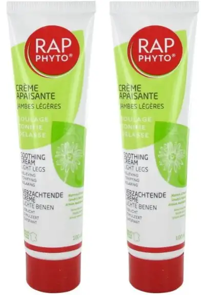 Rap Phyto Crème Apaisante Jambes Légères 2x100ml