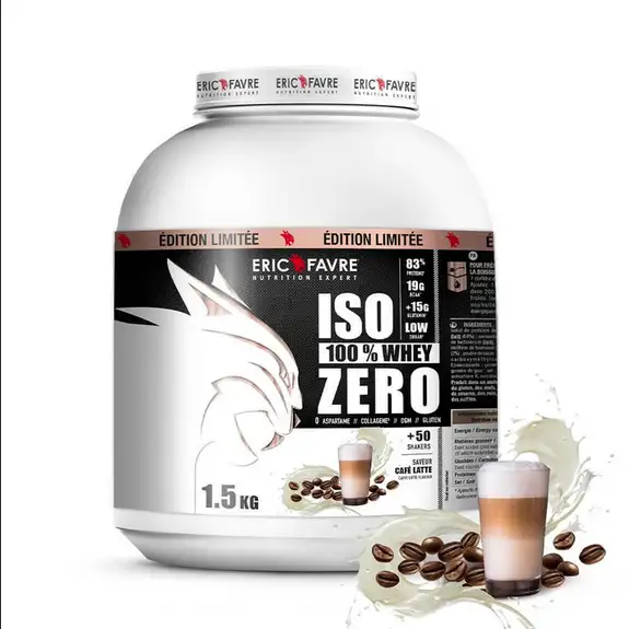 Eric Favre Iso Zero 100% WHEY café latté 1.5kg