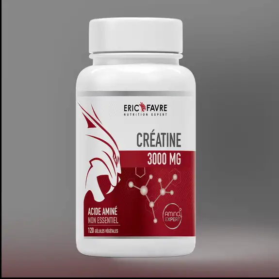 Eric Favre Amino Créatine Monohydrate 3000 mg 120 Gélules