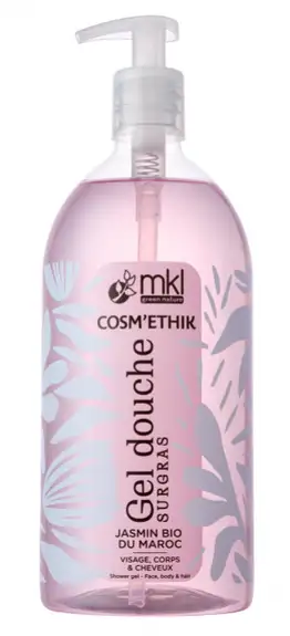 MKL Cosm'ethik Gel Douche Jasmin du Maroc BIO 1L
