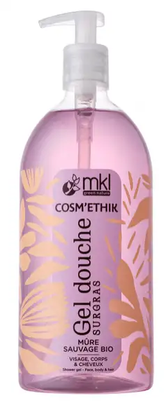 MKL Cosm'ethik Gel Douche Mûre BIO 1L