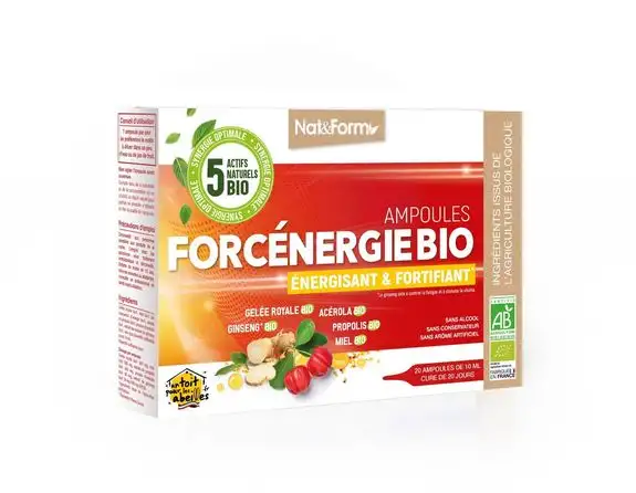 Nat & Form Forcénergie Bio 20 ampoules