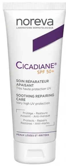 Noreva Cicadiane Soin Réparateur Apaisant SPF50+ 40 ml