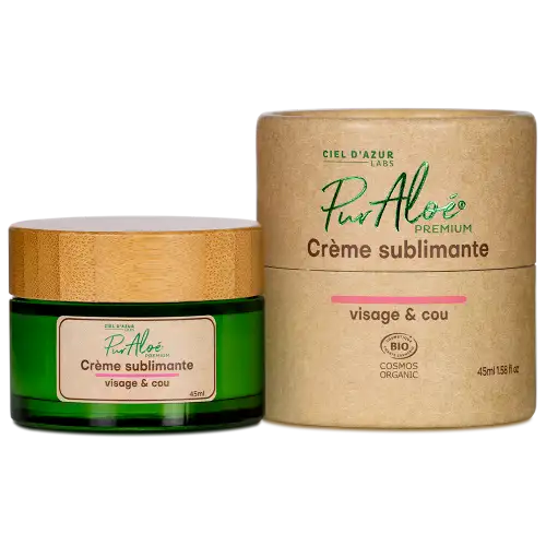 Pur Aloé Premium Crème Sublimatrice Bio 45 ml