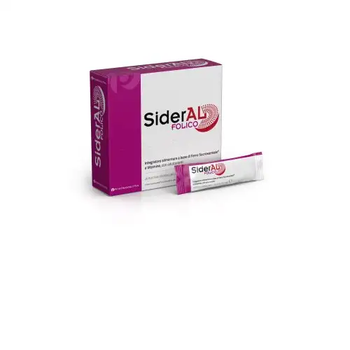 PharmaNutra SiderAl Folico 30mg Complément Alimentaire 20 Sachets