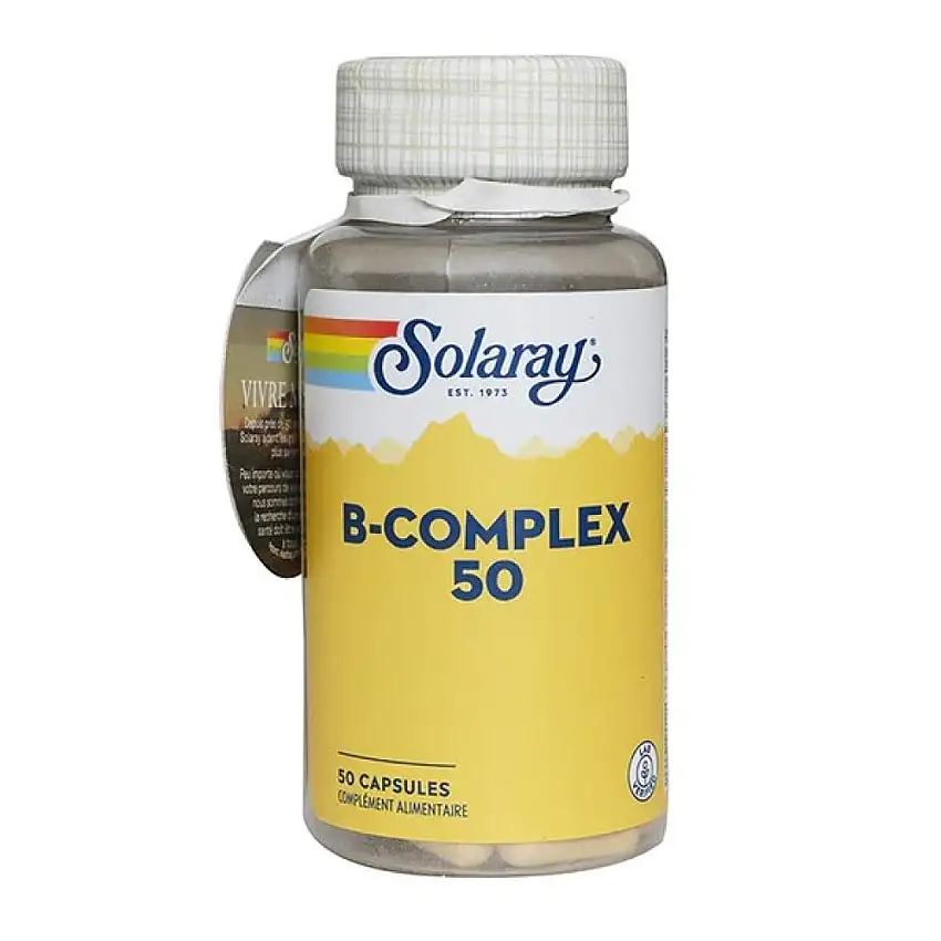 Solaray - B-Complex - 50 capsules