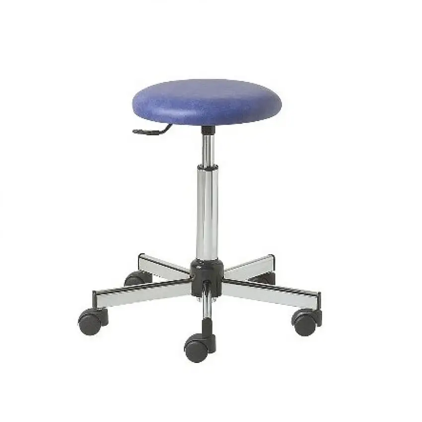 Tabouret de consultation chromé