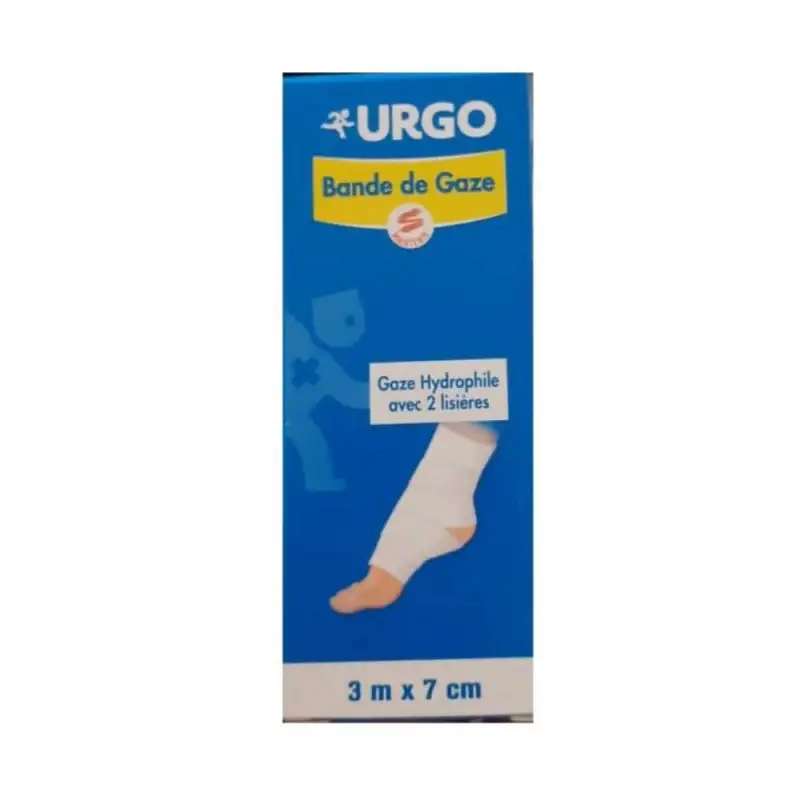 URGO Bande De Gaze 3*7Cm