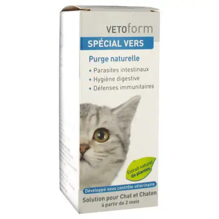 Vetoform special vers chat solution buvable 50ml